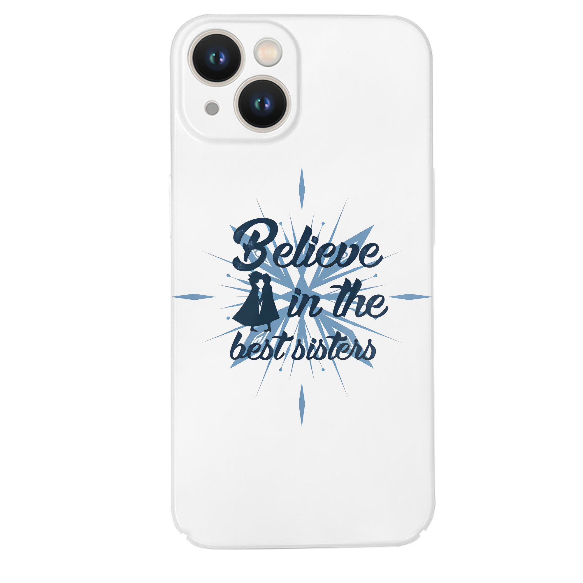 （画像用） アナと雪の女王 アンナ エルサ Frozen Anna Elsa 【iPhone 14シリーズ対応】ハードケース